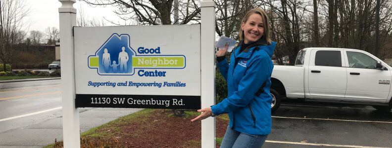 Good Neighbor Center sign