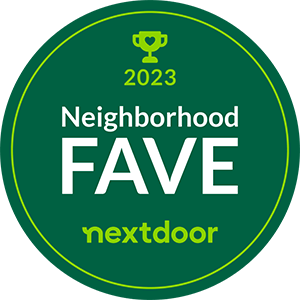 2023 Nextdoor Neighborhood Fave award logo